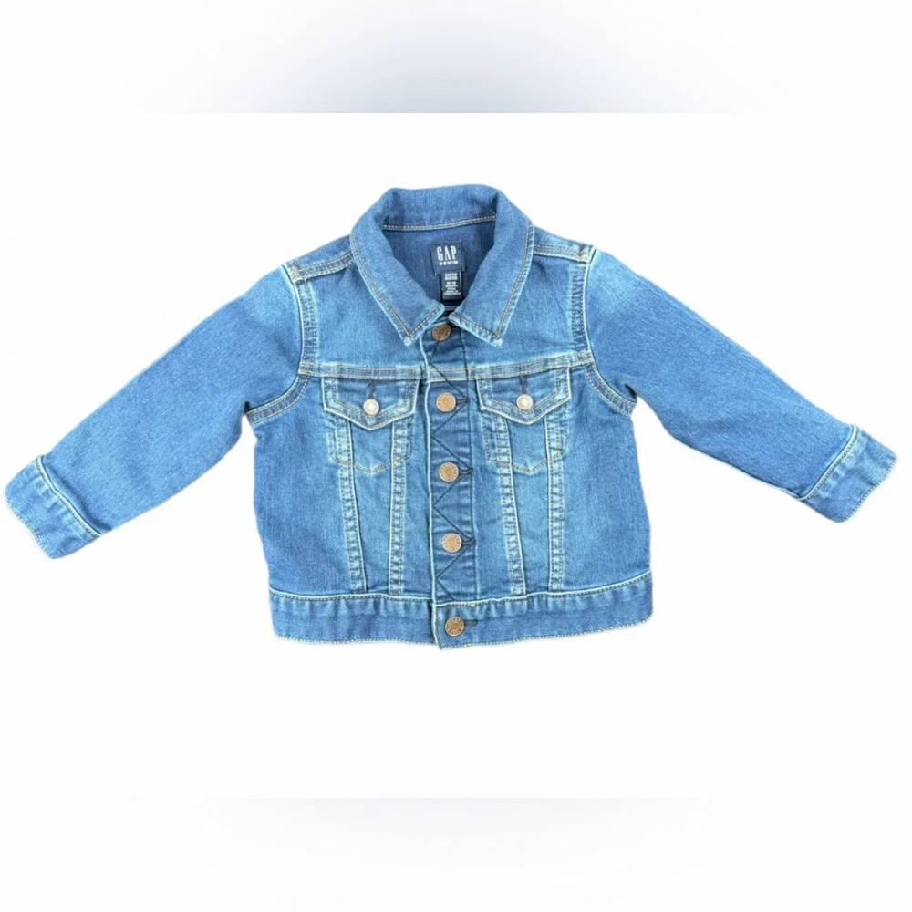 GAP DENIM Baby Stretch Jean Jacket - 12-18M